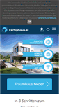 Mobile Screenshot of fertighaus.at